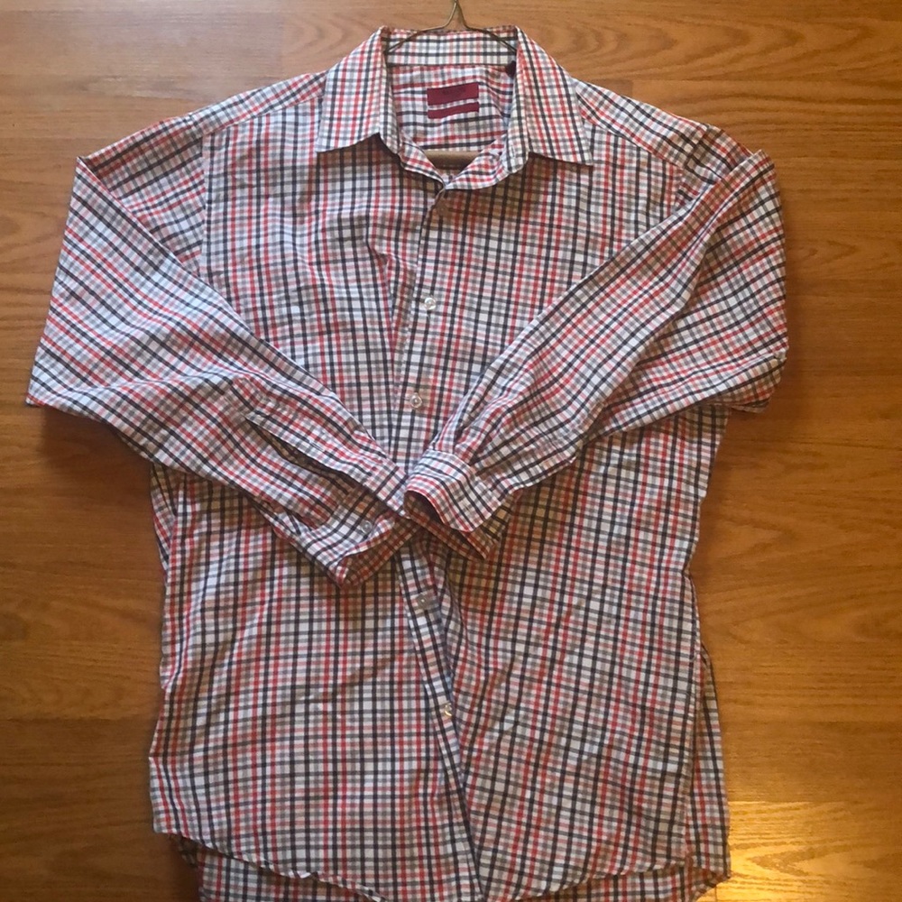 Alfani Button lLong Sleeve Shirt - Medium